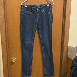 Silver Jeans Women's Deep Indigo Skinny Jeans